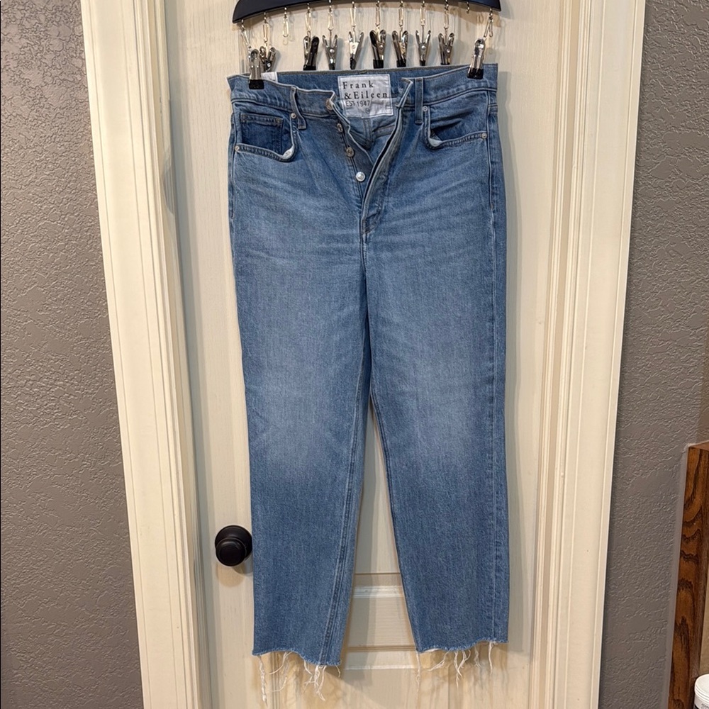 Frank & Eileen Monaghan blue Jeans